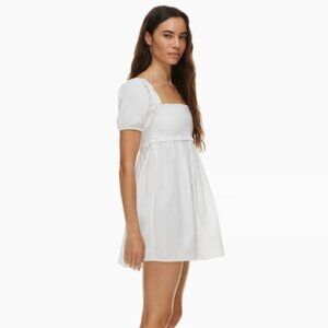 SUNDAY BEST White Hadley Poplin Dress